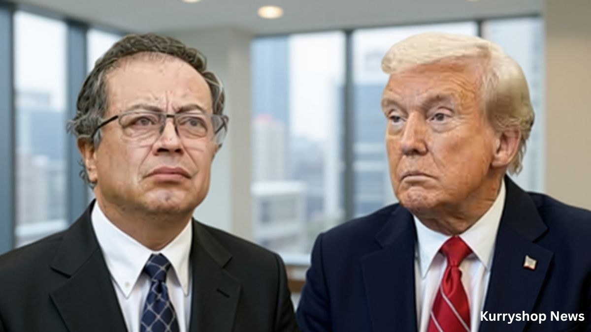 Donald Trump and Gustavo Petro