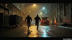 A violent late-night robbery in East New York left a man in critical condition